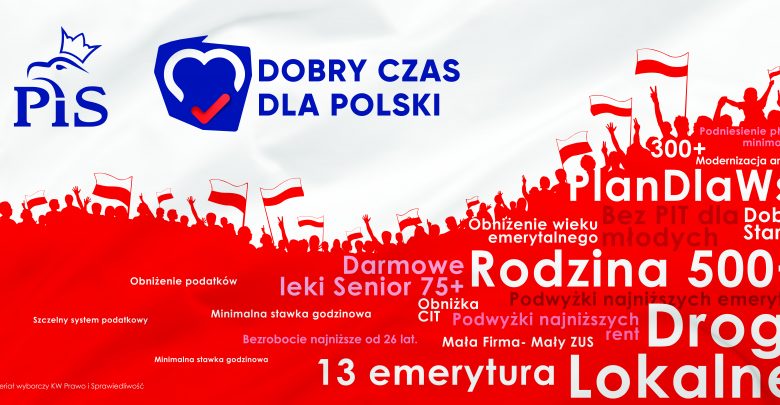 "Nasza wygrana, to zasługa Polaków". PiS dziękuje wyborcom (fot.PiS)