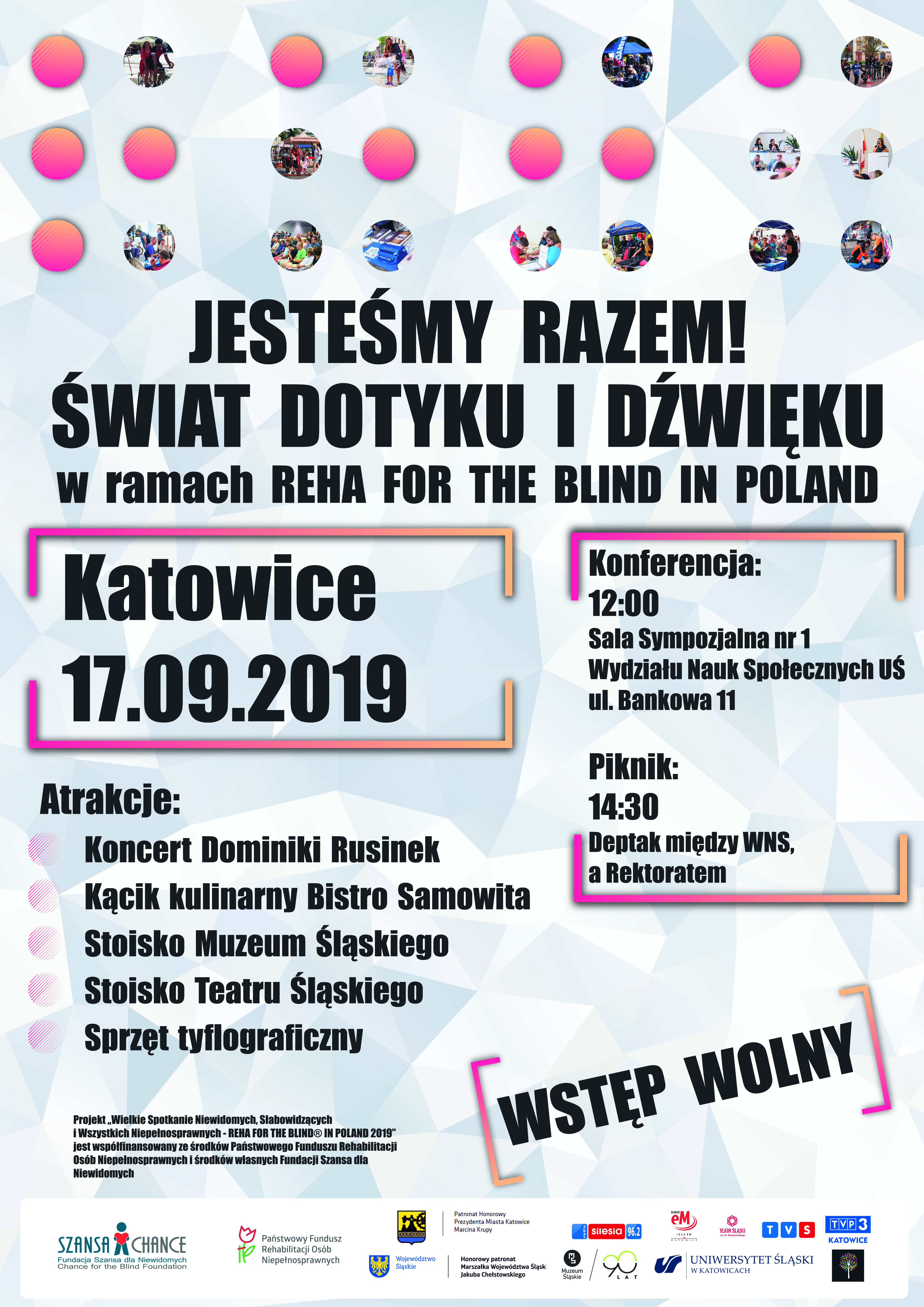 Jesteśmy razem! Świat dotyku i dźwięku.