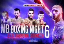 Kolejna gala Mateusza Borka. MB Boxing Night 6 w Dąbrowie Górniczej 23 listopada (fot.ebilet)