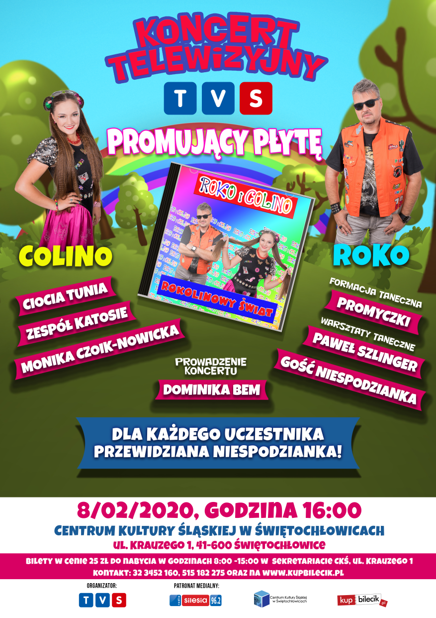 Koncert Telewizyjny TVS - promujący płytę Roko i Colino