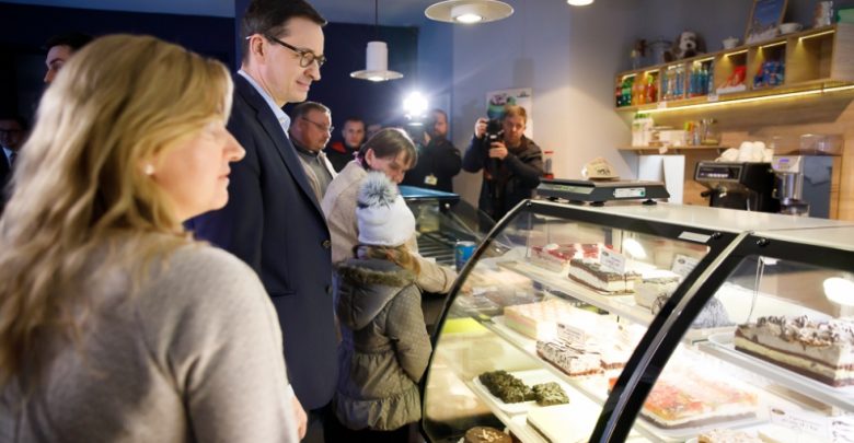 Premier Morawiecki na Śląsku o małym ZUSie i ułatwieniach dla przedsiębiorców (fot.KPRM)