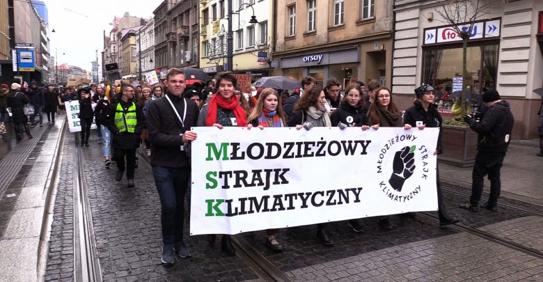 Przez Katowice i Gliwice przeszedł Młodzieżowy Strajk Klimatyczny