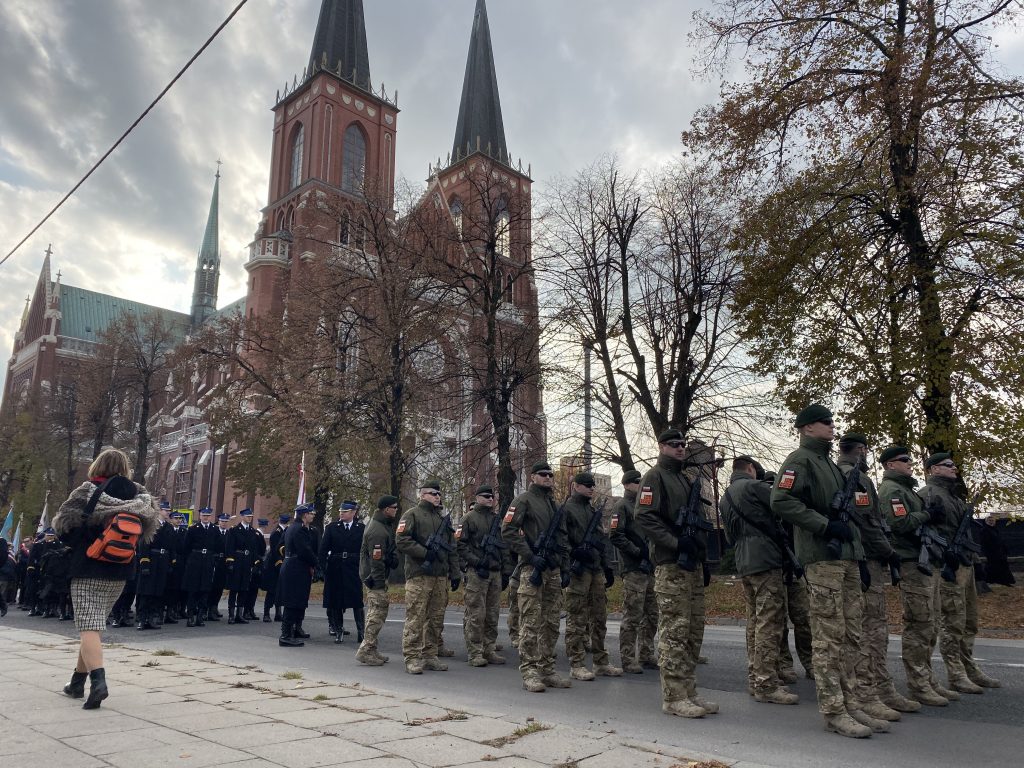 Święto Niepodległości w Częstochowie. Tak wyglądał południowy przemarsz centrum miasta (fot. Natalia Joanna Bajor)