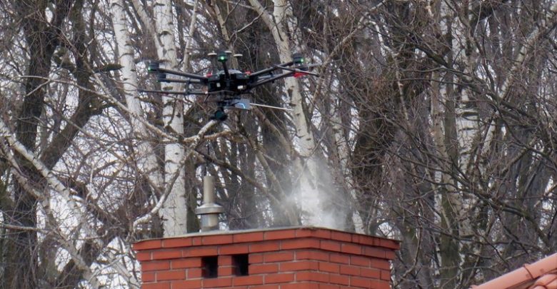 Czechowice-Dziedzice kontra truciciele. Rozpoczęły się loty dronem
