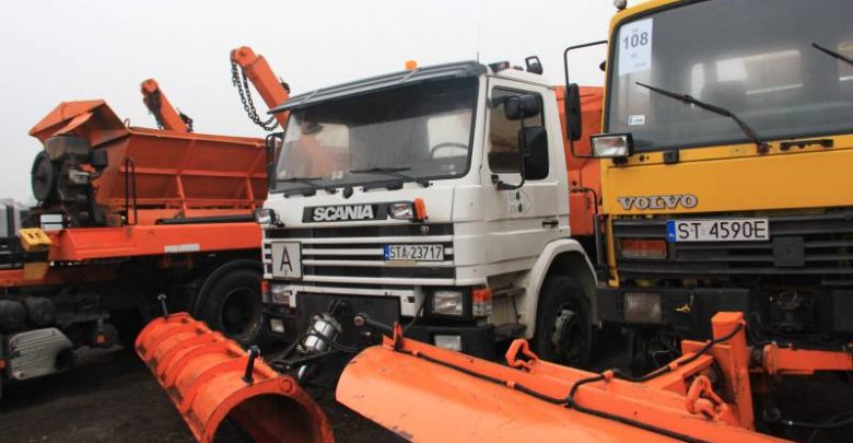 Idzie zima! Tychy przygotowały 1200 ton soli drogowej i 1600 ton piasku!