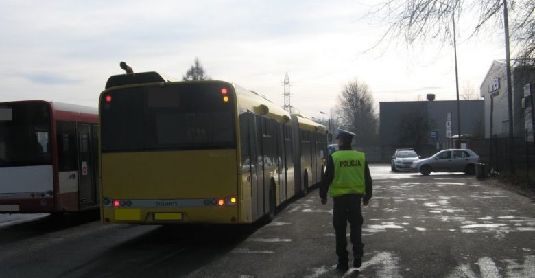 Śląskie: Pijany Ukrainiec za kierownicą autobusu miejskiego. To nie pierwszy raz! (fot. KPP Będzin)