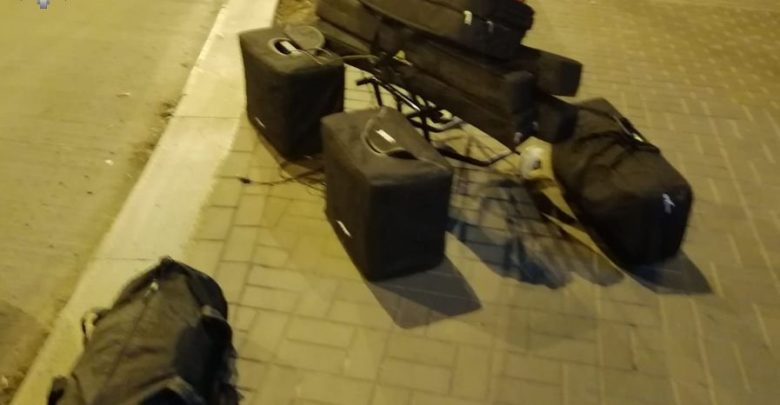 Ukradł wino mszalne i kościelne nagłośnienie. Wpadł, gdy przewoził łupy wózkiem po ulicy (fot.Policja Lubelska)