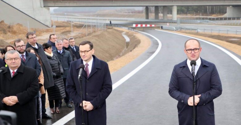Prezent od drogowców na święta. Odcinek A1 w Częstochowie już otwarty! (fot.slaskie.pozytywna energia/facebook)