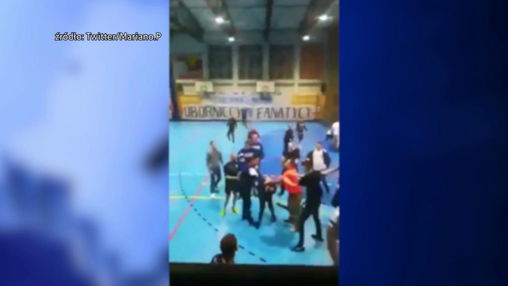 Kibole Zagłębia Sosnowiec zrobili oborę w Obornikach! Ostra zadyma na imprezie dla chorego dziecka!