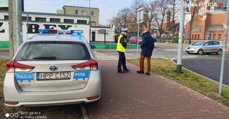 Akcja NURD w Częstochowie. Mandaty sypały się lawinowo. Fot. KMP Częstochowa