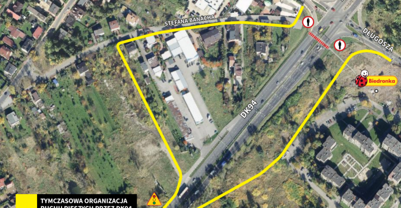 Sosnowiec: Remont DK94. Od 16 stycznia nowa organizacja ruchu (fot.UM Sosnowiec)