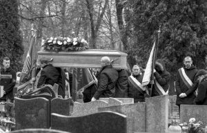 Odszedł "Biały Pele". Bytomianie pożegnali Jana Liberdę - legendarnego piłkarza Polonii Bytom (fot.UM Bytom)