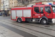 Katowice: Rondo już otwarte. Teraz zamknięta 3 Maja przez tajemniczy pakunek! (fot.Rafał Kulig)
