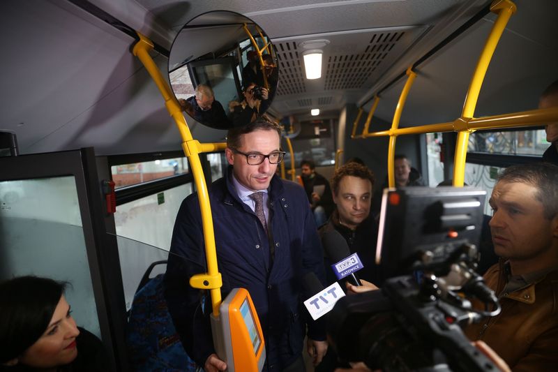 9 nowych autobusów zasilanych CNG wyjeżdża na ulice Rybnika, kolejne autobusy Zarząd Transportu Zbiorowego planuje uruchomić w drugiej połowie roku. fot. UM w Rybniku / W. Troszka
