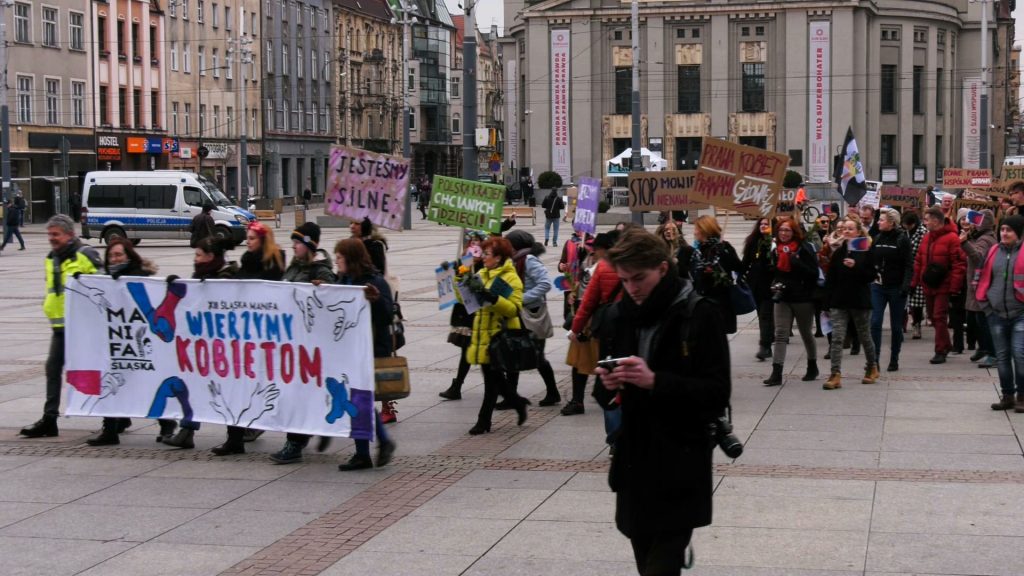 12. Śląska Manifa przeszła przez Katowice. Nie tylko z okazji Dnia Kobiet