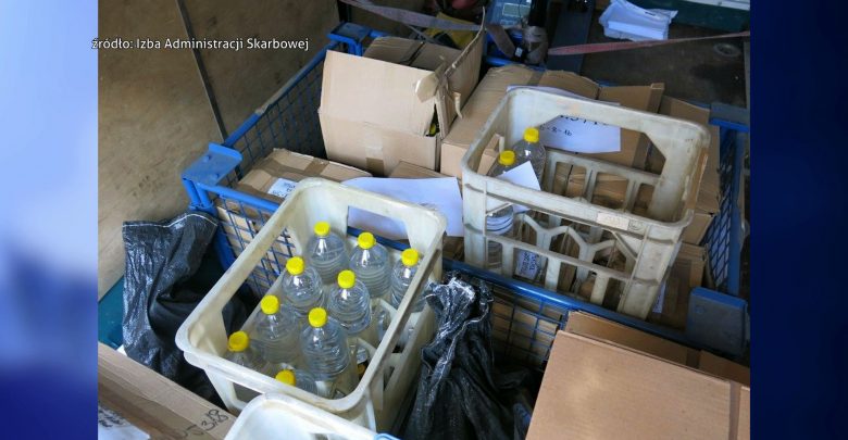 Zarekwirowany alkohol pójdzie na walkę z koronawirusem. Będzie płyn do odkażania