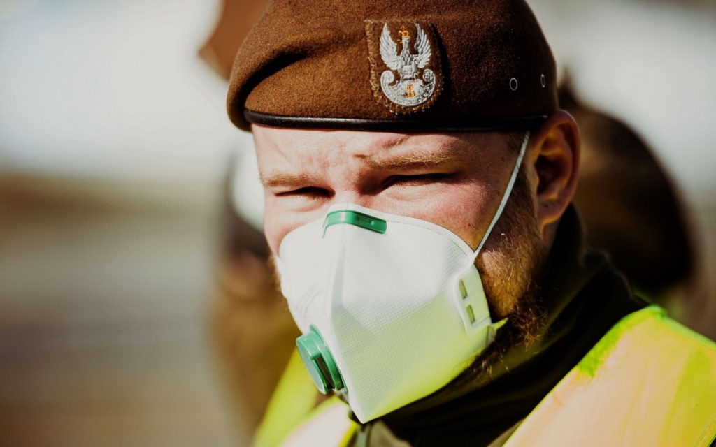 Epidemia koronawirusa: Terytorialsi trafili na granice. Pomagają w kontrolach Straży Granicznej. foto: Wojska Obrony Terytorialnej/facebook