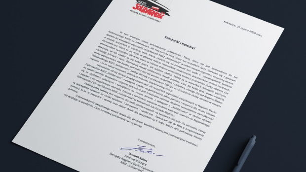 Śląsko-Zagłębiowska Solidarność przekazała pieniądze dla służby zdrowia. Apeluje też o pomoc dla seniorów