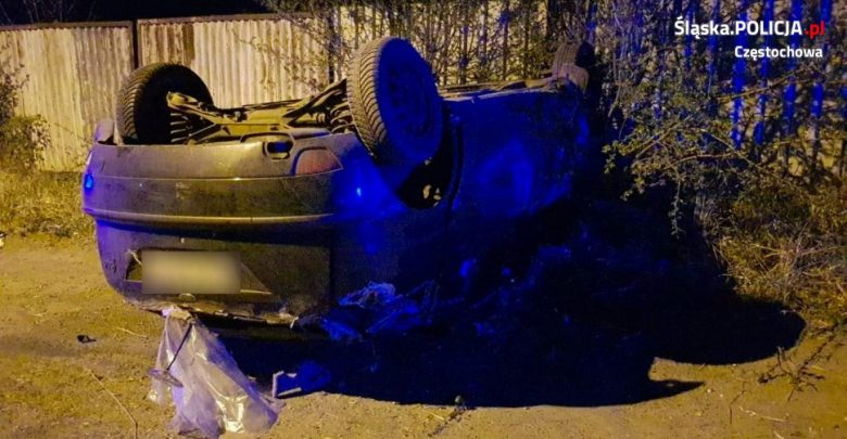 Policyjny pościg ulicami Częstochowy. W fordzie duże ilości narkotyków (fot.Śląska Policja)