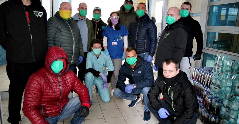 Kibice GieKSy pomagają katowickim szpitalom (fot.GieKSa.pl)