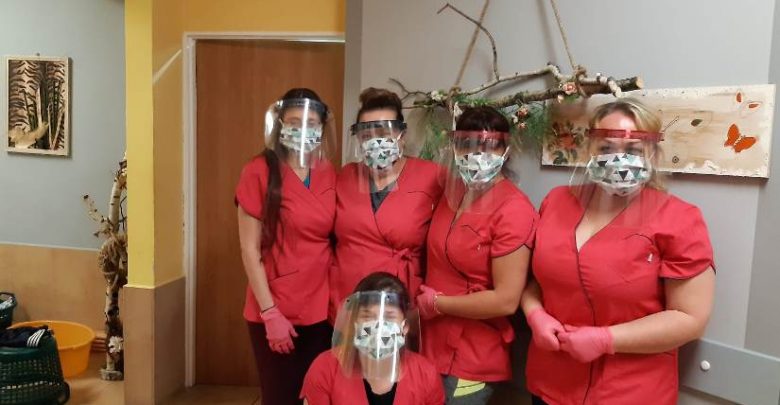 Personel DPS'u zamknął się z podopiecznymi na dwa tygodnie. Żeby chronić zdrowie. Fot. UM w Żorach