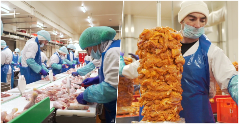 Jak powstaje kebab? (fot. TVS)