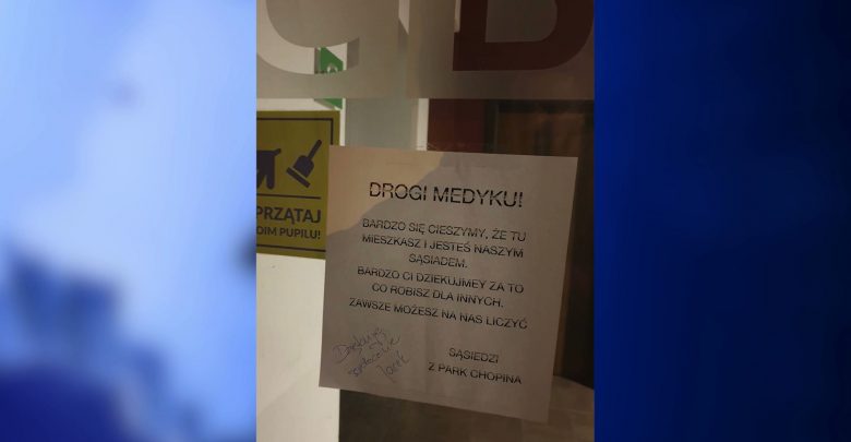 Nie wszyscy hejtują medyków. Przypadek z Mysłowic chwyta za serce