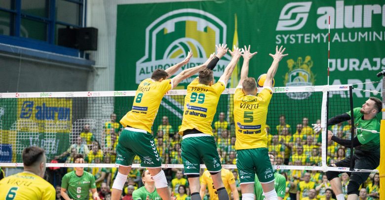 Virtu wycofuje się ze sponsorowania siatkarzy Aluron Virtu CMC Zawiercie (fot. Aluron Virtu CMC Zawiercie)