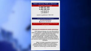 Problemem stał się wymazobus. Jego działania finansowało starostwo gliwickie. Umowa się jednak wyczerpała, a na stronie internetowej gliwickiego sanepidu pojawił się taki właśnie komunikat