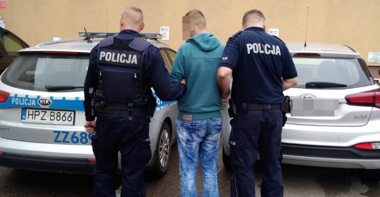 Ugodził kolegę nożem podczas imprezy. 32-latek z zarzutem zabójstwa (fot.KPP Wołomin)