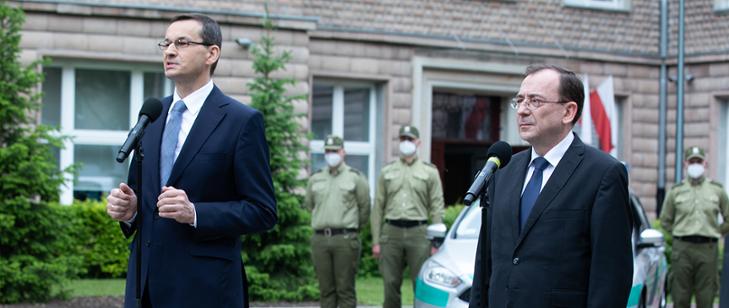 Świadczenie motywacyjne dla służb mundurowych. Na co mogą liczyć, m. in policjanci i funkcjonariusze Państwowej Straży Pożarnej? (fot.MSWiA)