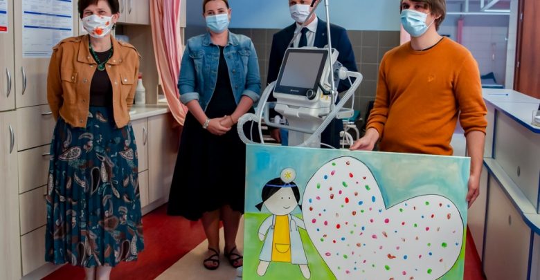 Mieszkańcy Bytomia ufundowali respirator dla Szpitala Specjalistycznego nr 1 (fot.UM Bytom)