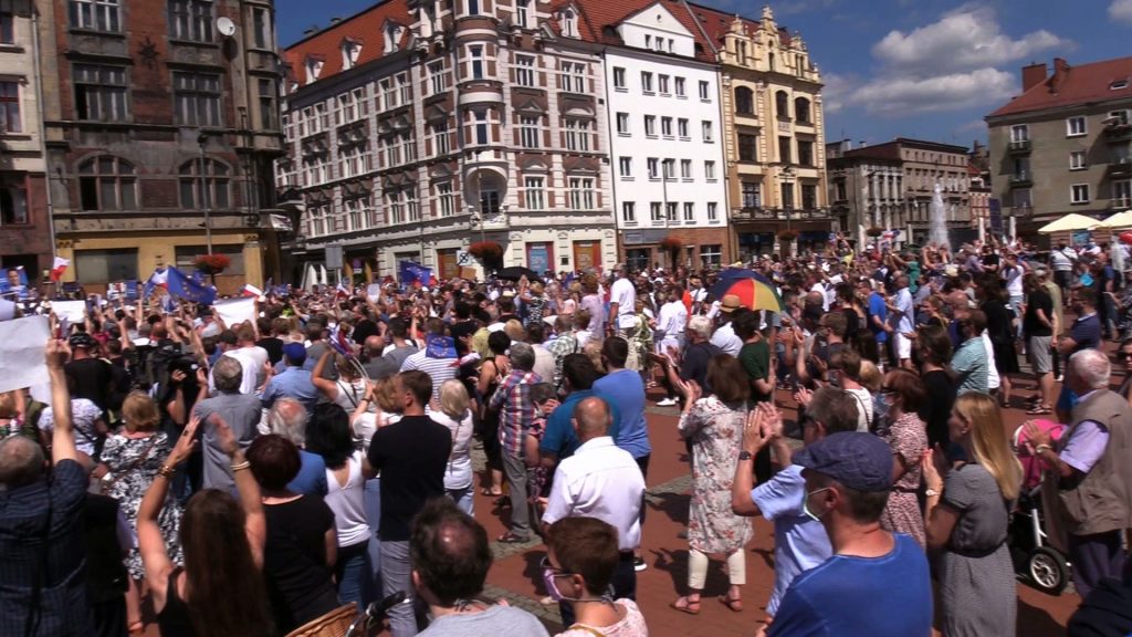 Rafał Trzaskowski odwiedził dziś Śląsk. Kandydat na prezydenta RP spotkał się dziś z mieszkańcami Dąbrowy Górniczej, Bytomia i Katowic
