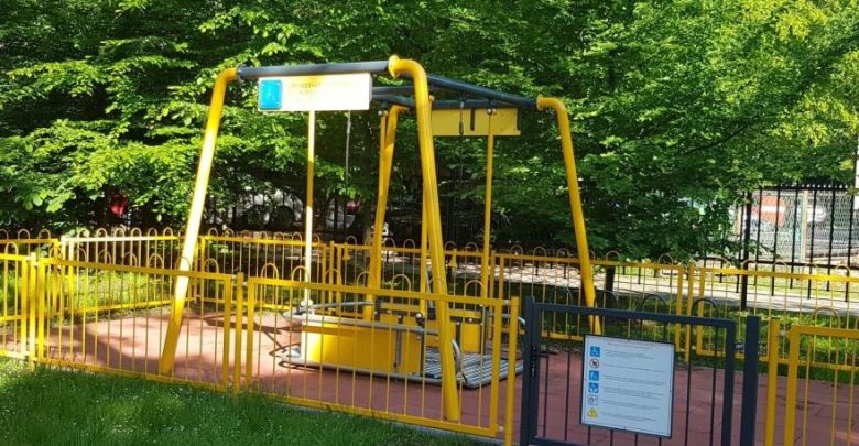 Wyjątkowa huśtawka w Gliwicach. Kto może z niej skorzystać? (fot.UM Gliwice)