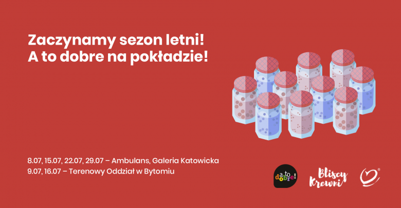 Krwiodawcy zaczynają sezon letni! Razem z "A to dobre" na pokładzie! (foto.materiały prasowe)