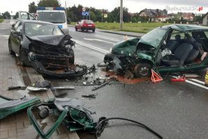 Śląskie: Koszmarna czołówka na Pszczyńskiej! Wśród rannych małe dziecko! (fot.policja)