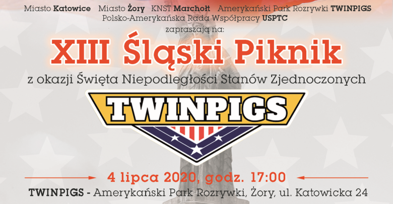 Twinpigs: XIII Śląski Piknik 4th of July (fot. Klub Niezależnych Stowarzyszeń Twórczych „Marchołt”)