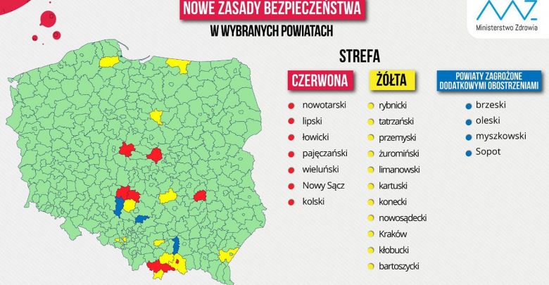Koronawirus: Śląskie bez ani jednej czerwonej strefy. Nowe wytyczne Ministerstwa Zdrowia (fot. ŚUW w Katowicach)