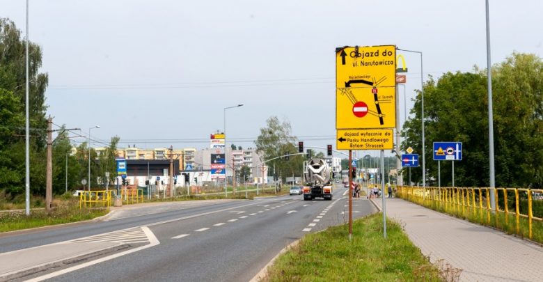 Bytom: Ruszyły prace na ul. Narutowicza w Stroszku (fot.UM Bytom)