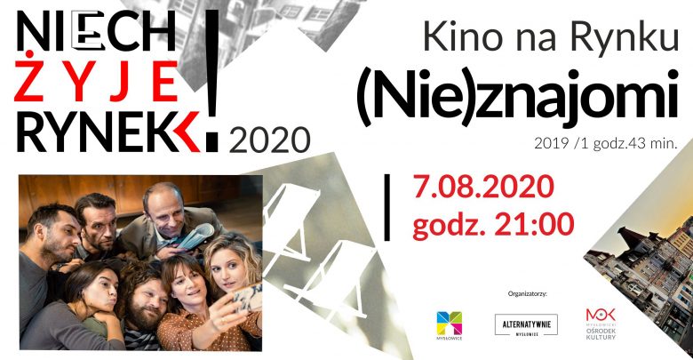 W Mysłowicach kino wprost na Rynku! Już w piątek kultowa komedia! (fot.MOK Mysłowice)