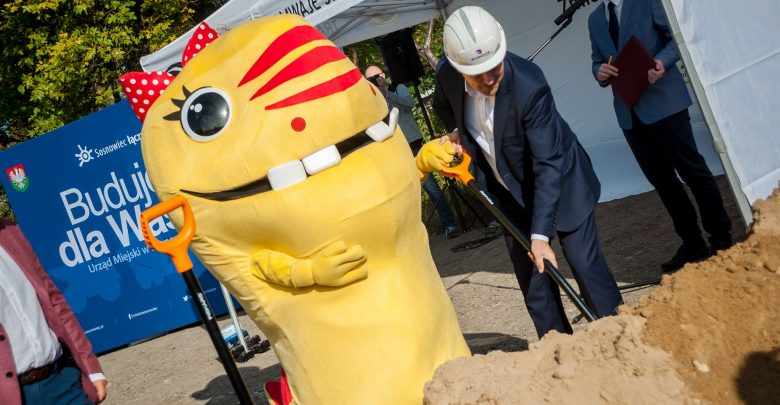Po 38 latach Tramwaje Ślaskie inwestują w nową linię tramwajową. We wtorek rozpoczęła się budowa obwodnicy Zagórza, czyli największej dzielnicy Sosnowca (fot.Arkadiusz Chęciński/facebook)