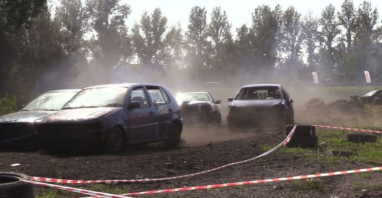Lubią kurz, spaliny i rozwalanie aut! Wrak Race Silesia ponowni w Gliwicach