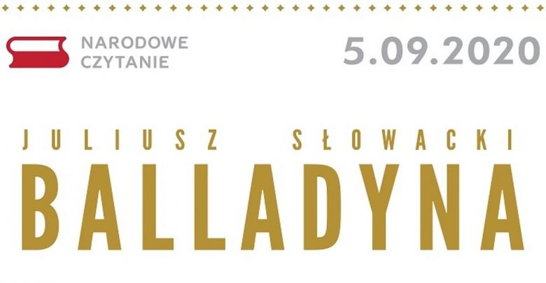 Dziś Narodowe Czytanie. Tym Razem "Balladyna" Słowackiego (fot.MEN)
