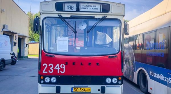 Czerwony autobus w Sosnowcu jeszcze tylko w ten weekend. Fot. Sosnowiec.pl
