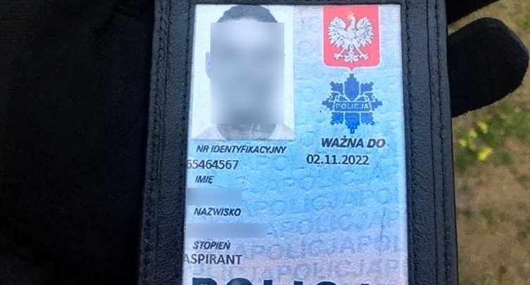 Bajerował rodzinę i żonę przez kilka lat, że jest policjantem. W końcu zadzwoniła po policję (fot.policja.pl)