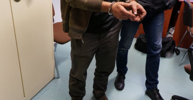 Stalker w rękach policji. Nękał swoją partnerkę. Fot. KMP Świętochłowice