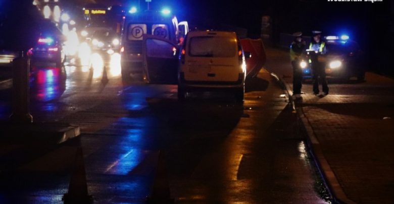 Śląskie: Tragiczny wypadek na przejściu dla pieszych. Nie żyje 67-letnia kobieta (fot.Śląska Policja)