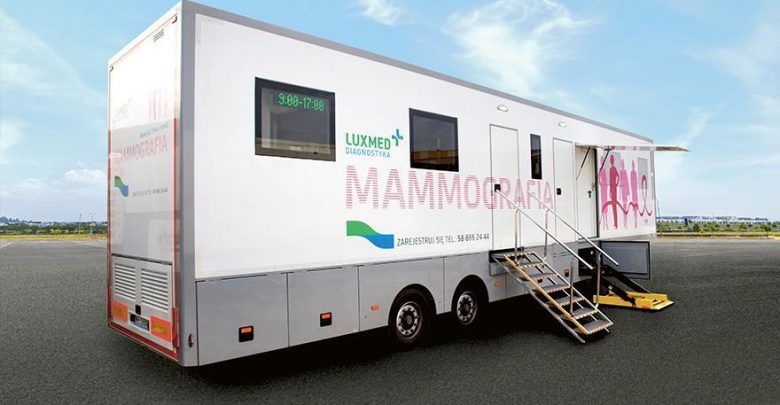 Bezpłatne badanie piersi dla mieszkanek Gliwic. Mammobus pojawi się na placu Krakowskim (fot.UM Gliwice)
