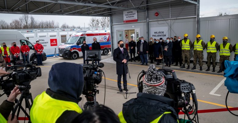 Nowy szpital tymczasowy. Przygotował go PKN Orlen (fot.PKN Orlen)