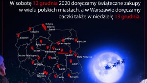 W wielu miastach kurierzy zapukają do klientów Poczty Polskiej w soboty. Mieszkańcy Warszawy mogą się spodziewać, że ich e-zakupy zostaną dostarczone również w najbliższą niedzielę (fot.Poczta Polska)